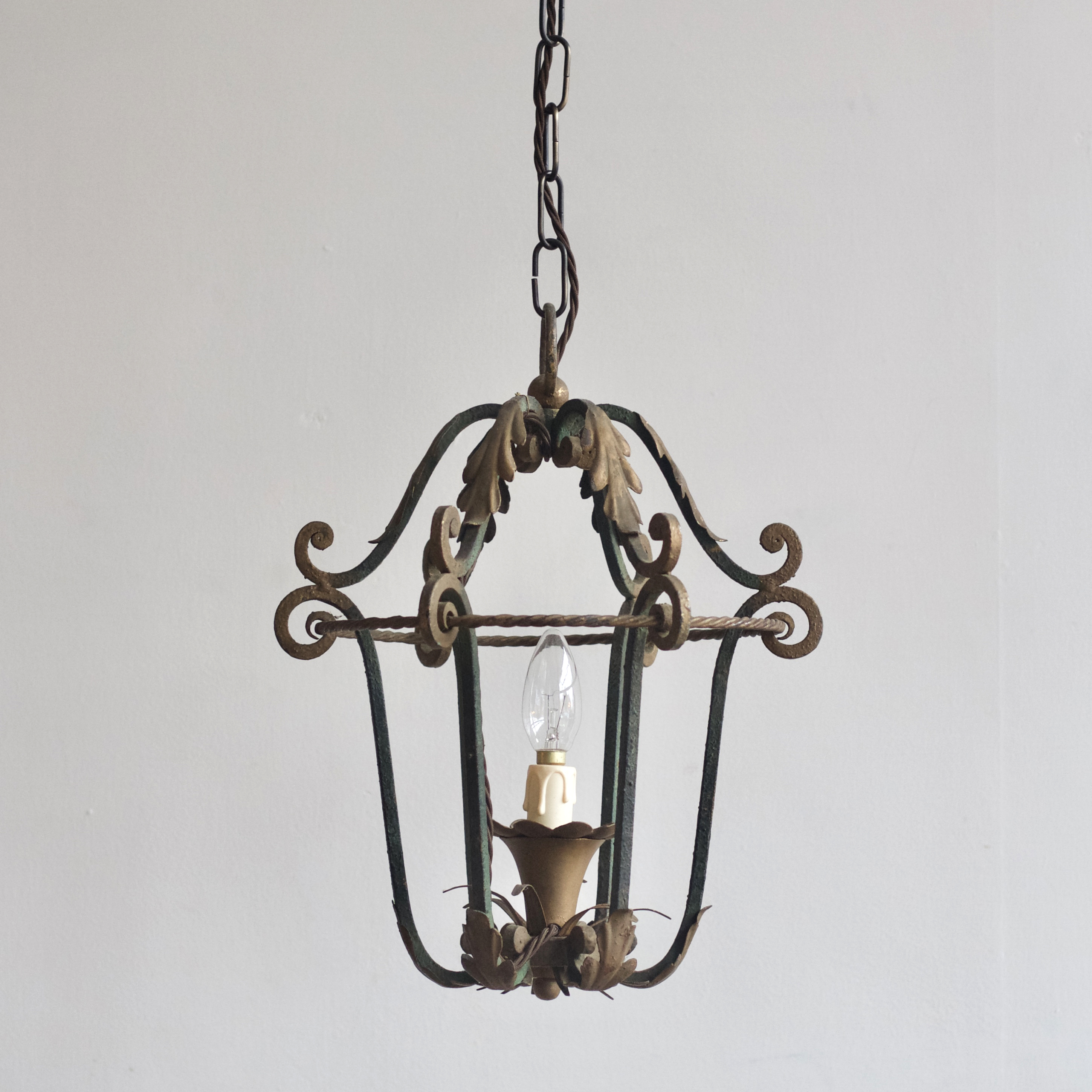 Wrought Iron Lantern