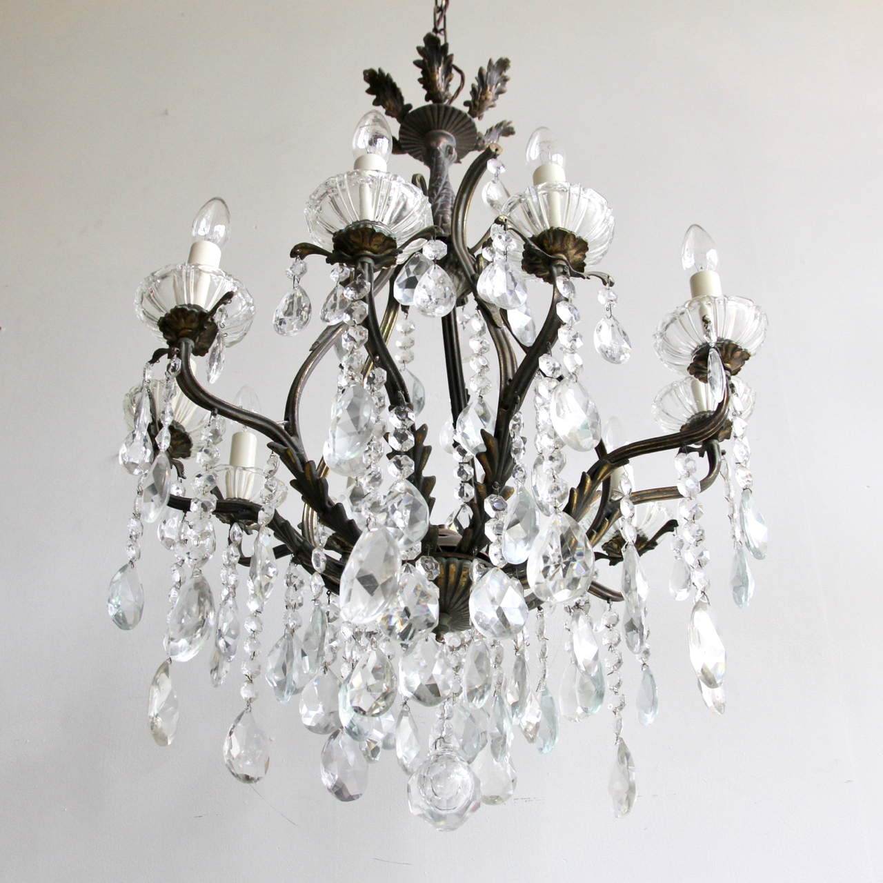 Large Ornate Birdcage Chandelier - Agapanthus Interiors