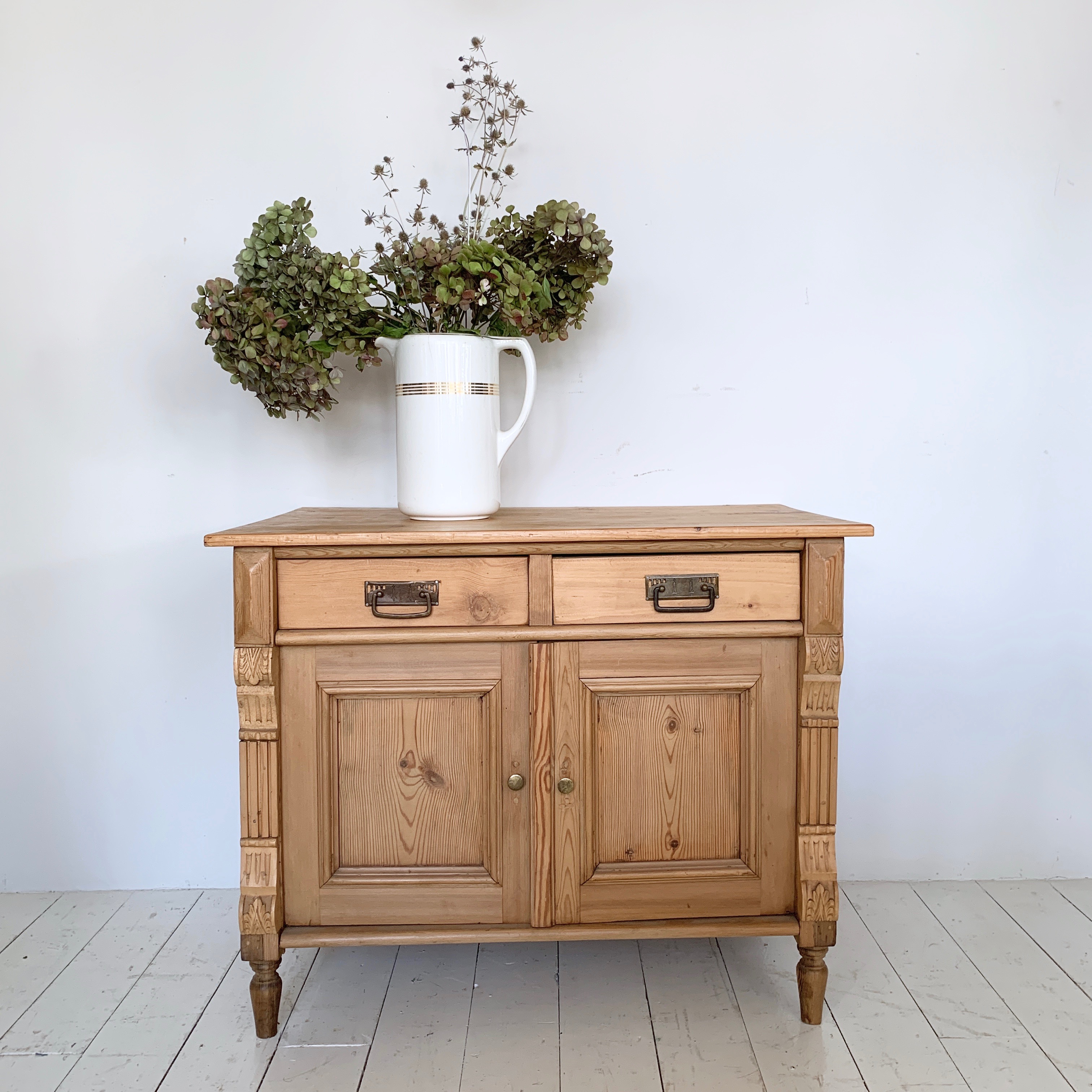 Small Pine Sideboard Agapanthus Interiors
