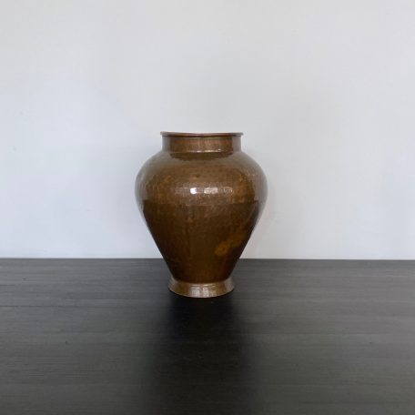 Turkish Hammered Brass Vase