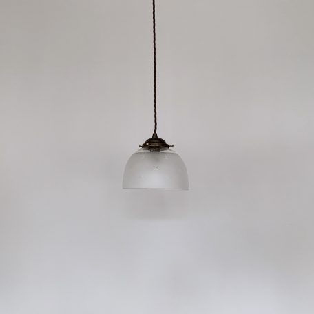 Frosted Glass Shade with Star Details