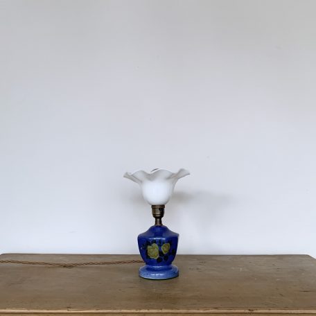 small-blue-pottery-lamp-with-rose-detail