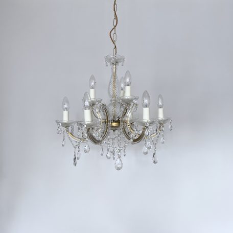 Glass and Acrylic French Marie Thérèse Chandelier
