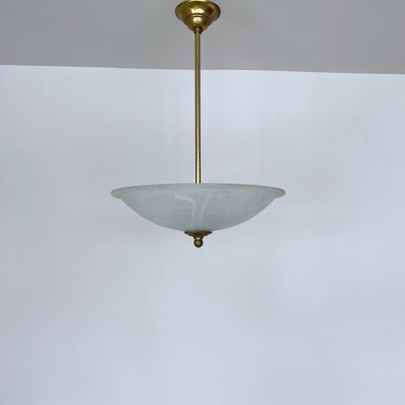 French Frosted Glass Diffuser Pendant