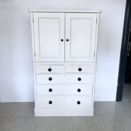 Large Painted House Keeper's Cupboard