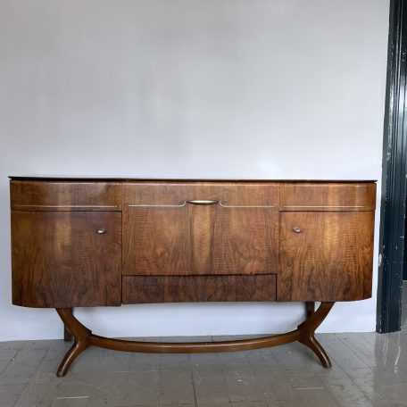 Walnut Veneer Beautility Sideboard and Cocktail Cabinet