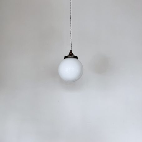 Contemporary 20cm Opaline Globe Shade
