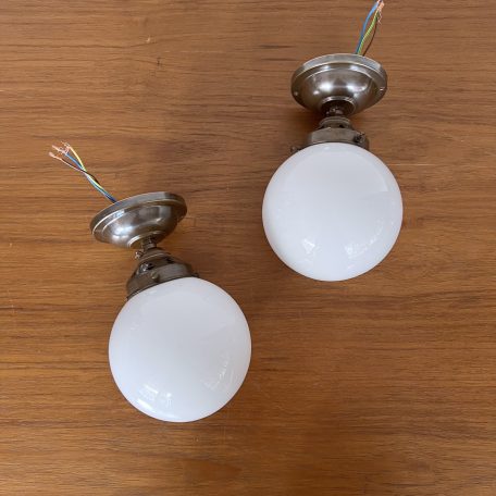 Contemporary Flush Fitting Globe Lights