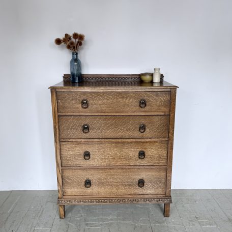 Chest of Drawers with Carved Details