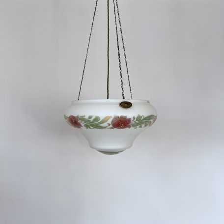 French Floral Glass Diffuser Shade