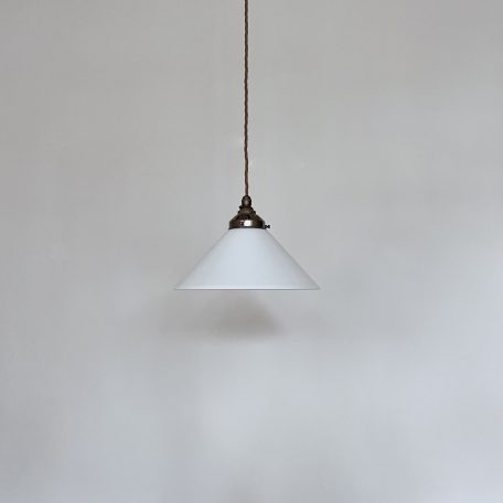 Small Contemporary Conical Glass Shades