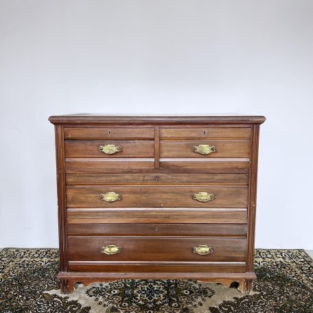 Small Chest of Drawers with Brass Handles