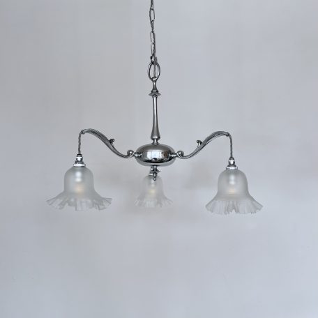 art-deco-chromed-chandelier-with-frosted-frill-shades