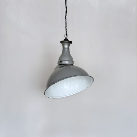 Asymmetrical Benjamin Industrial Grey Pendant