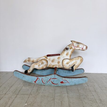 Vintage Painted Rocking Horse