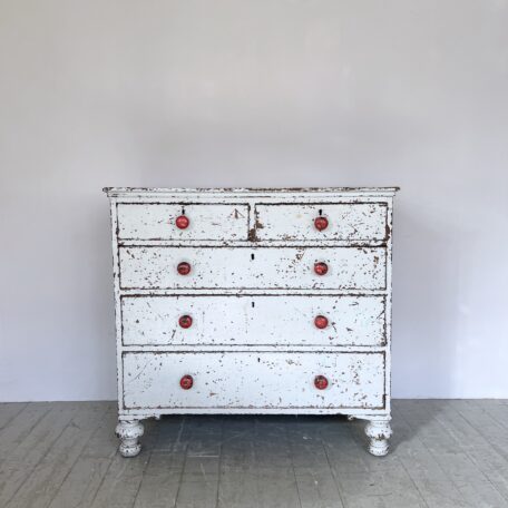 Distressed Painted Chest of Drawers