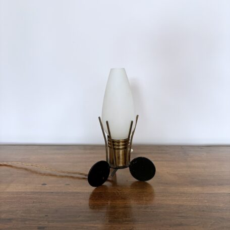 Mid Century Brass Table Lamp