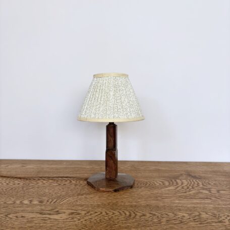 Small Wooden Table Lamp