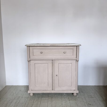 Hungarian Painted Utility Cabinet