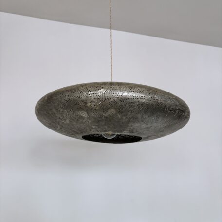 Pair of Large Moroccan Metal Shades
