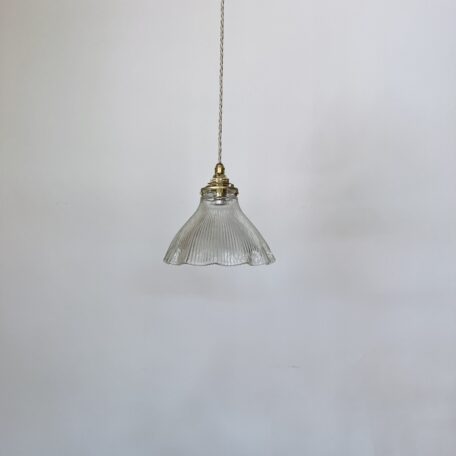 Fluted Holophane Style Shade