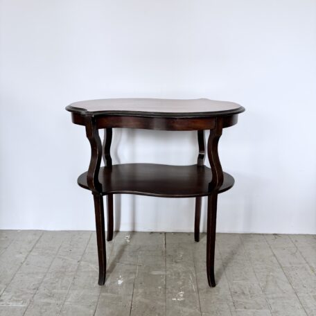 Art Nouveau Style Wooden Side Table