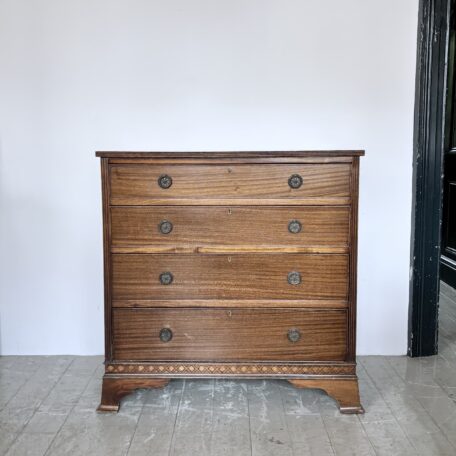 Early 20th Century Mahogany Chest of Four Drawers