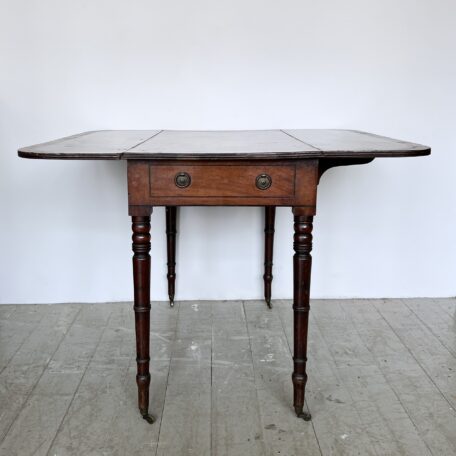 Small Veneered Drop Leaf Table