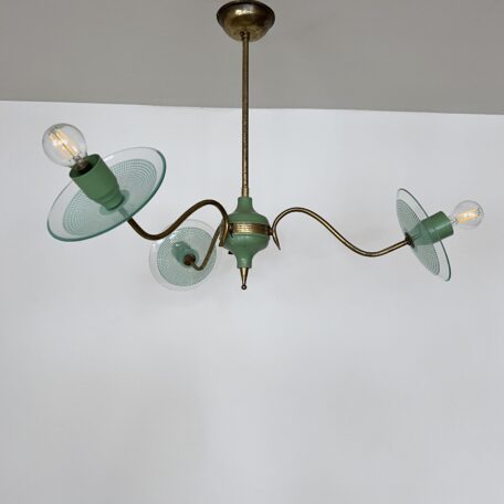 Italian Mid Century Modern Chandelier