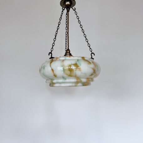 Art Deco Multi Coloured Diffuser Shade