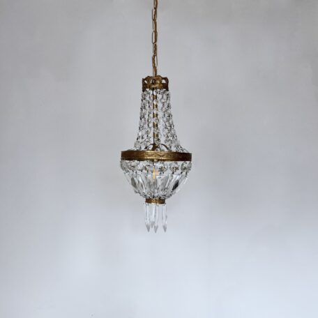 Small Brass Balloon Chandelier